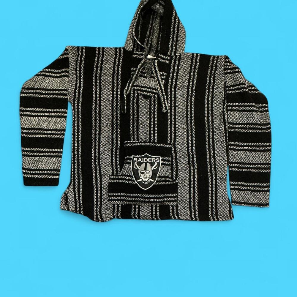 Vintage las vegas raiders baja hoodie